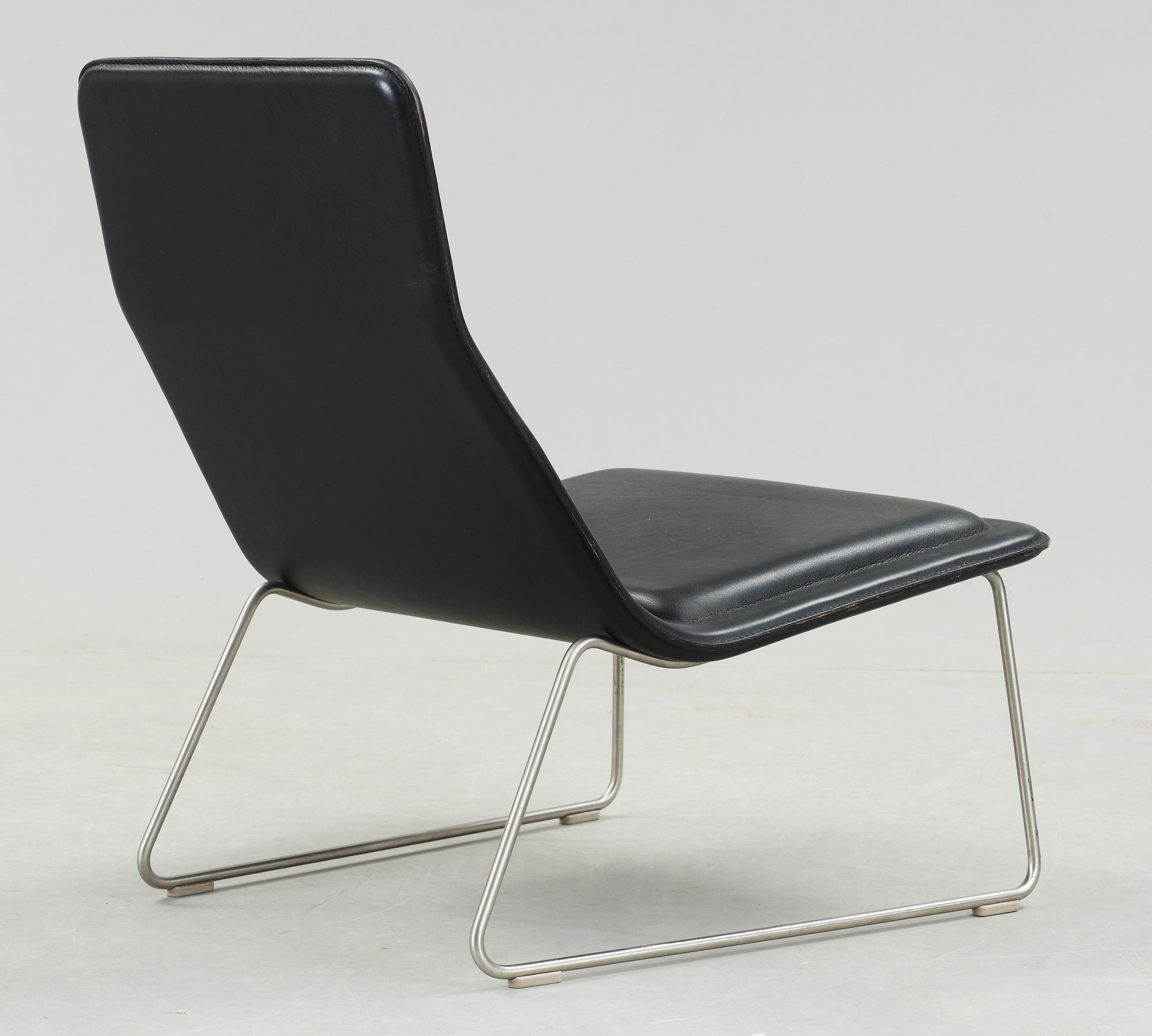 FÅTÖLJ, "Low Pad", Jasper Morrison för Cappelini, Italien.