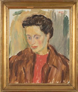 Lennart Gram, oil on canvas, signed and dated 1951.