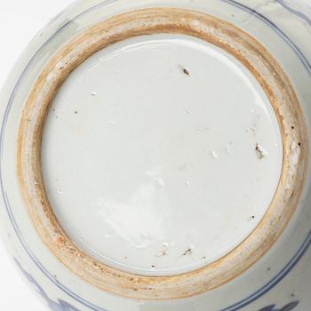 Bojan, porslin, qingdynastin, Kina, 1700-tal.