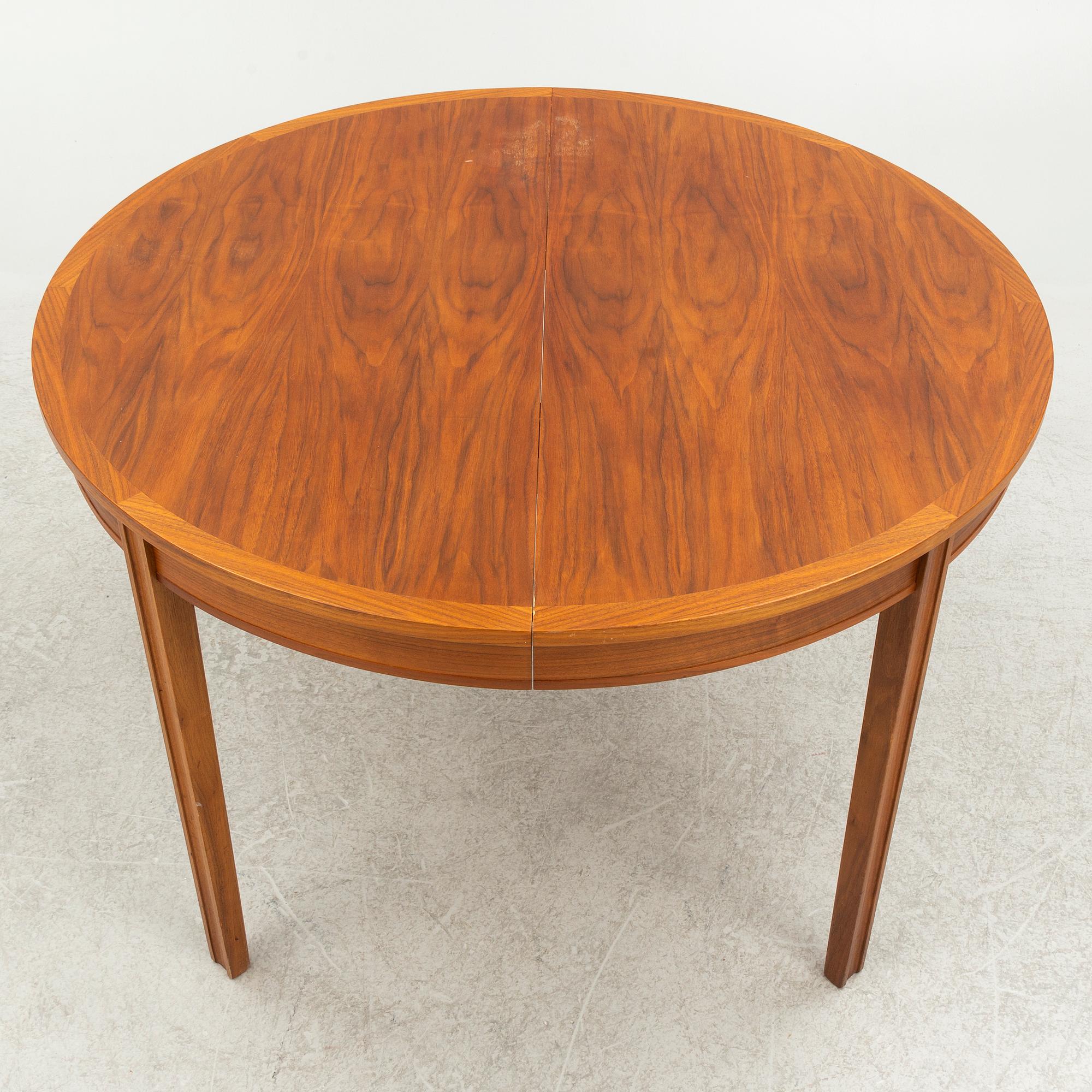 Matbord, 1900-talets andra hälft.