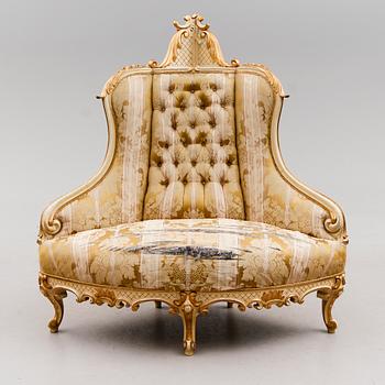 HÖRNSOFFA, 1800-talets andra hälft.
