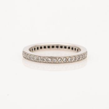 Tiffany & Co, ring, platinum with brilliant-cut diamonds.