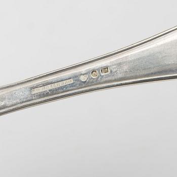 Cutlery, 28 pieces, silver, including CG Hallberg, Stockholm, 1904.