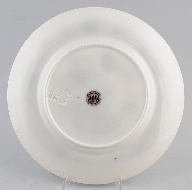 MATSERVIS, 52 delar, porslin, Stjärnsund, Gefle, 1900-talets mitt.