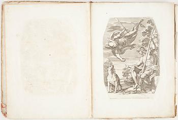 BOK, "Galeria nel Palazzo Farnese in Roma....di pinta da Annibale Carracci, intaglia da Carlo Cesio", Rom ca 1700.