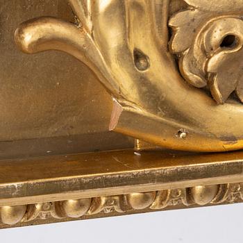 Wall clock, late Empire, Bengt Bahrman, 1829-1836.