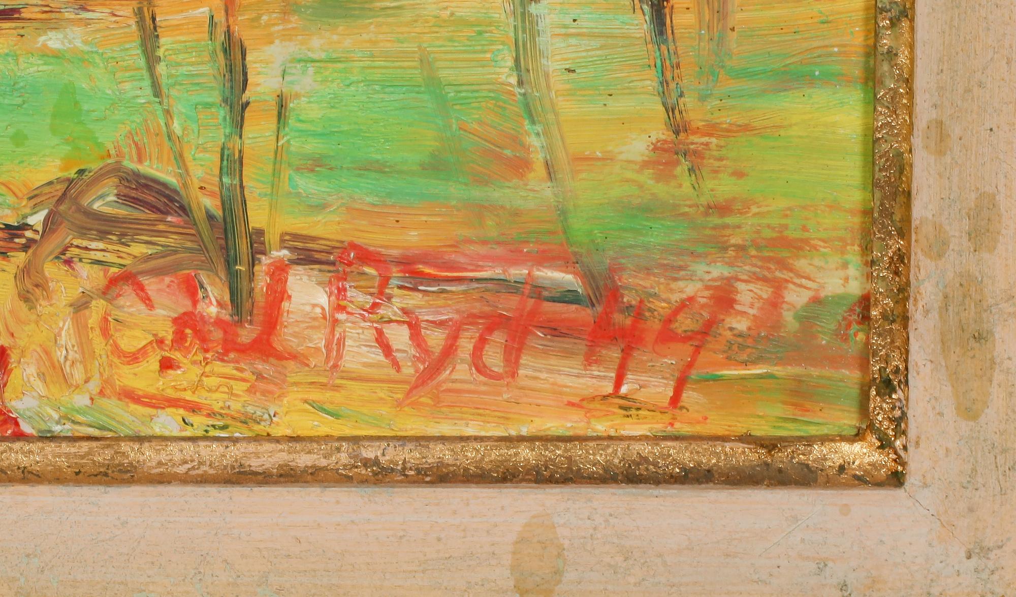 CARL RYD, olja på pannå, signerad och daterad 49.