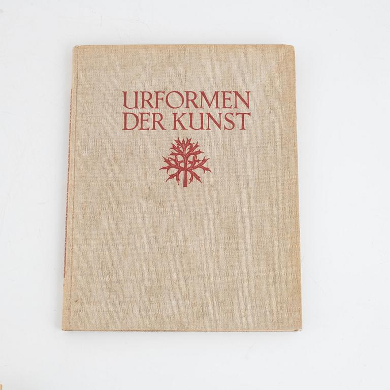 Karl Blossfeldt, photo books, six volumes.