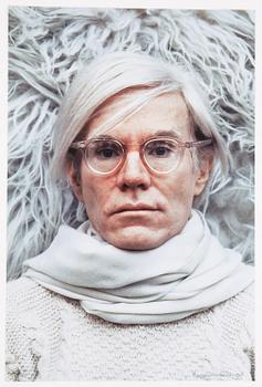 Ewa Rudling, photograph of Andy Warhol, signed.