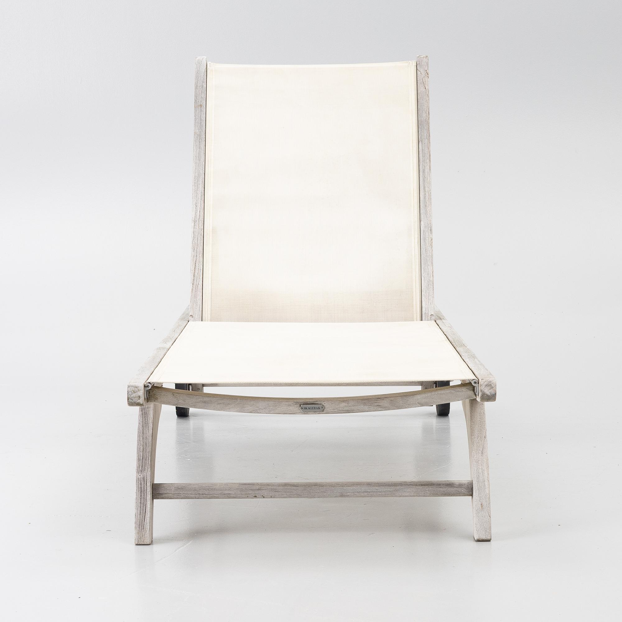 Sun lounger, Skagerak, contemporary.