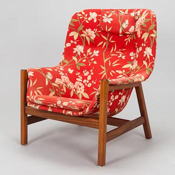 Carl Gustaf Hiort af Ornäs, fåtölj, "Caravelle", för Puunveisto Oy - Träsnideri Ab, 1960-tal.