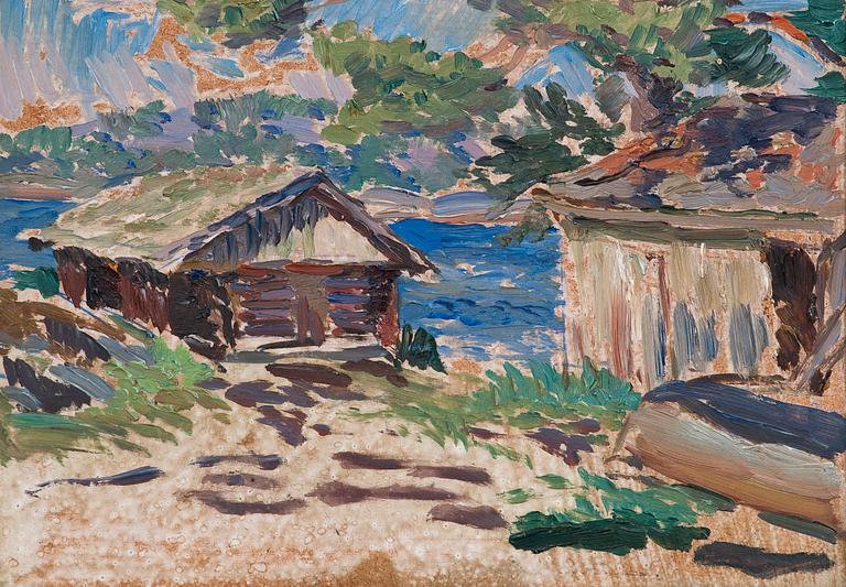 Santeri Salokivi, SHEDS ON THE SHORE.