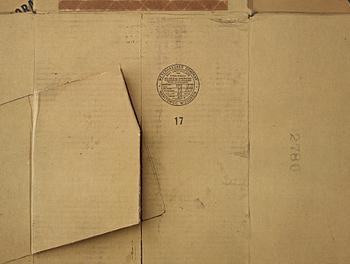 Robert Rauschenberg, Cardbird VII from: "Cardbird series".