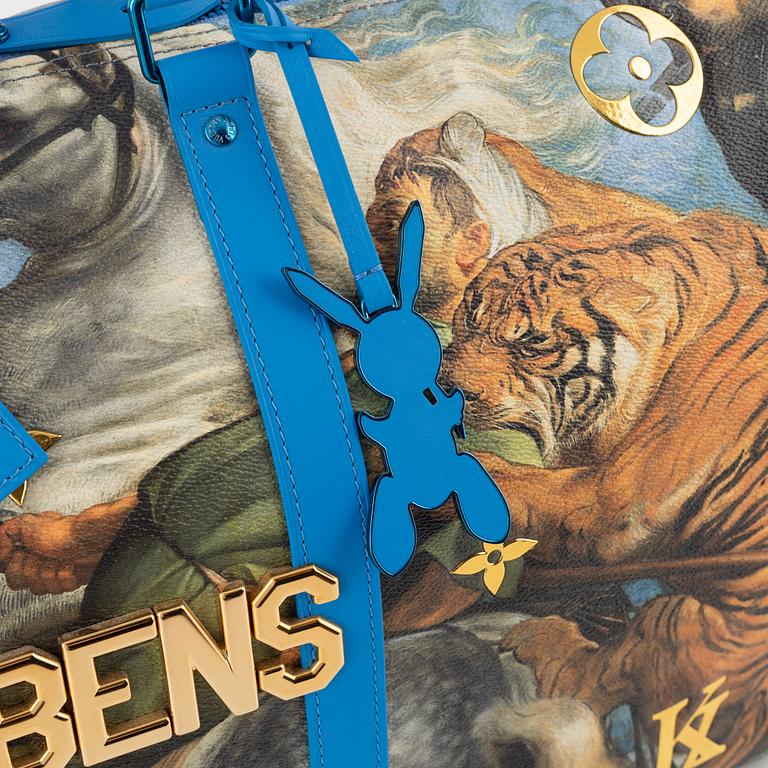 Louis Vuitton X Jeff Koons, weekendbag, Masters Collection "Rubens Keepall Bandouliere 50".