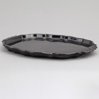 ARTHUR PERCY, a ceramic tray, Gefle.