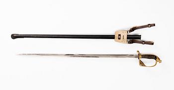 An officer's sword, WKC, Solingen Germany 1930s-1940s.