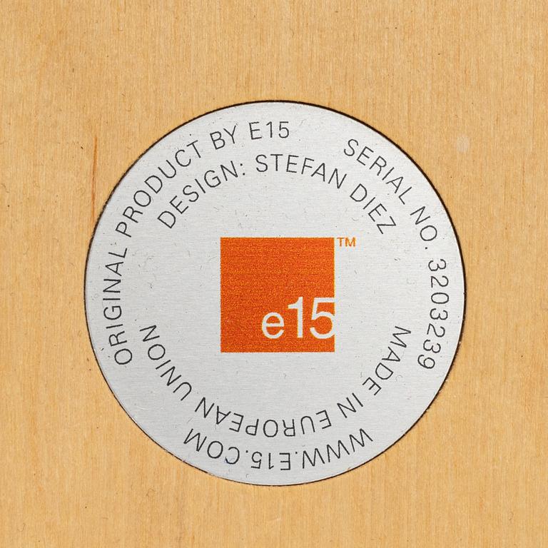 Stefan Diez, chairs, 4 pcs, "E15 Houdini", reportedly purchased in 2012.