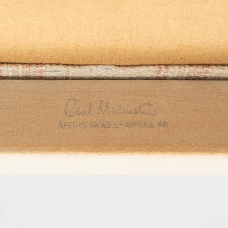 Carl Malmsten, stolar 7 st Ambassadör, Åfors möbelfabrik.