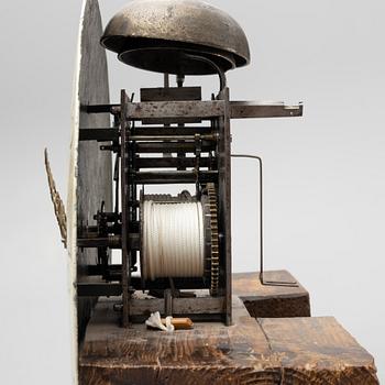 A Swedish Rococo longcase clock by Eric Wasberg, Eskilstuna (1731-1774).