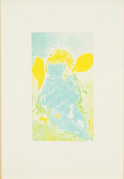 Jan Naliwajko, litograph in colors, signed and dated 1982.