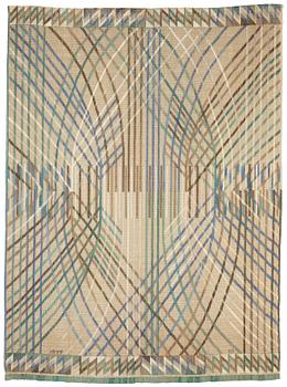 210. Barbro Nilsson, a drape, "Kärvar", tapestry variant, ca 239-240 x 176,5-177,5 cm, signed AB MMF BN.