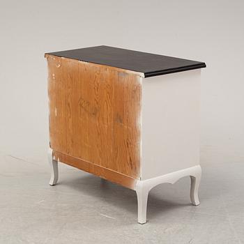 A painted chest of drawers, mid 20th Century.