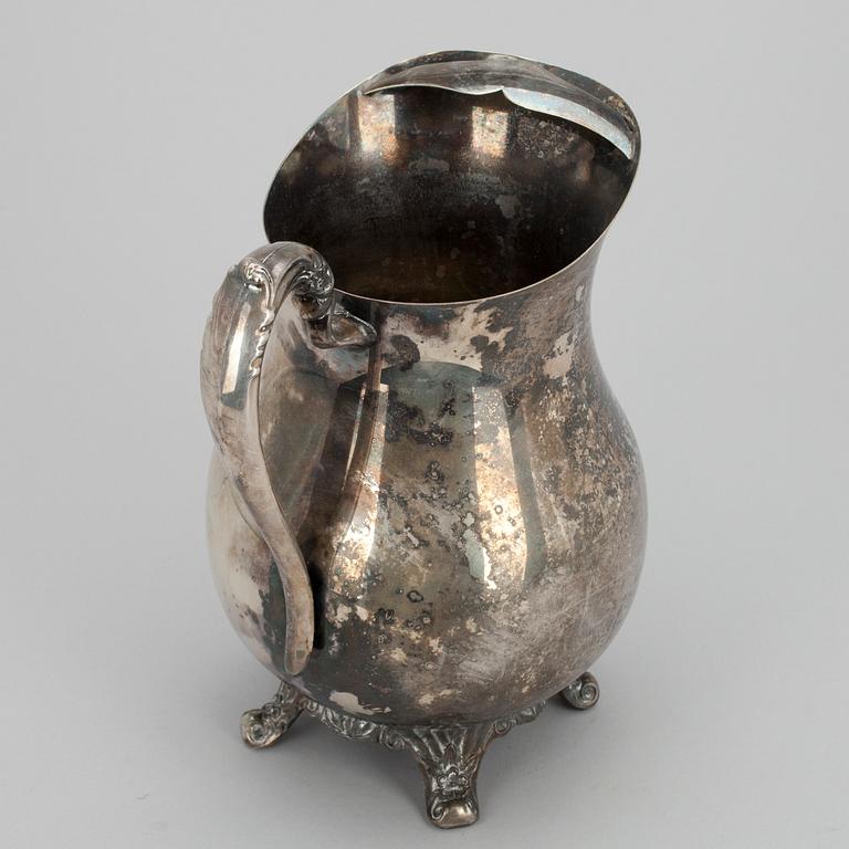 KANNA, försilvrad, rokokostil, F.B. Rogers Silver co, Usa 1800-talets slut.