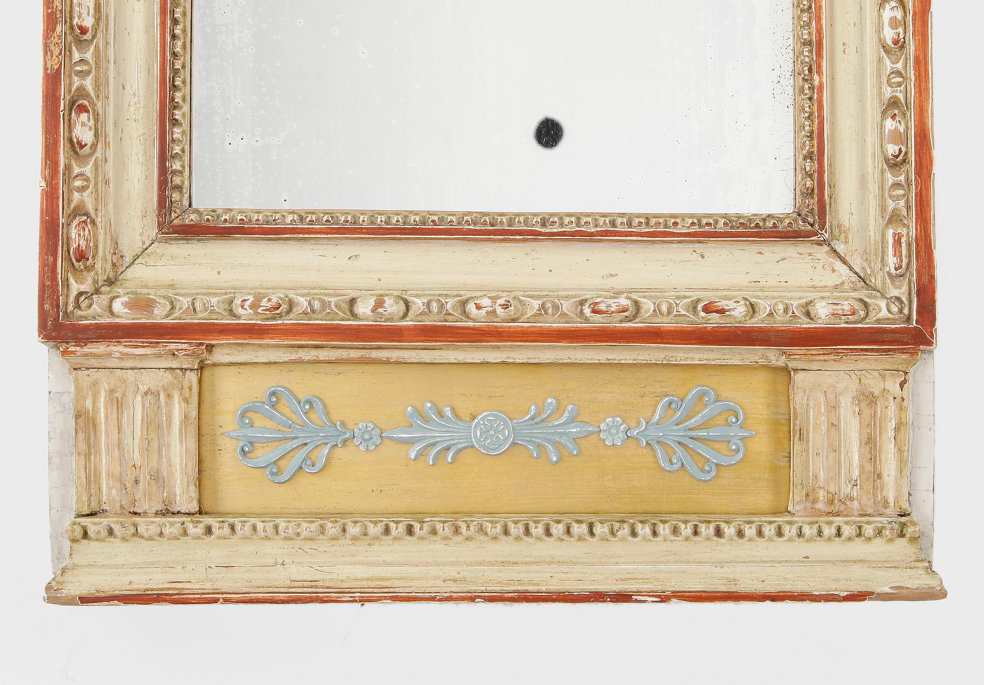 SPEGEL, sengustaviansk, omkring 1800.