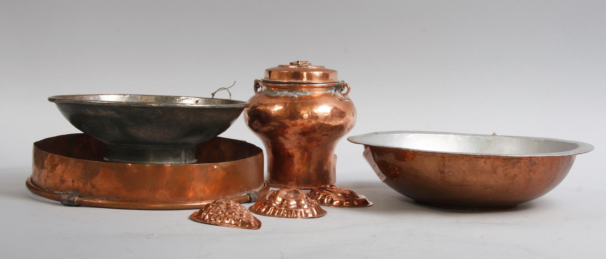 PARTI KOPPAR, 7 delar. 1700/1800-tal.