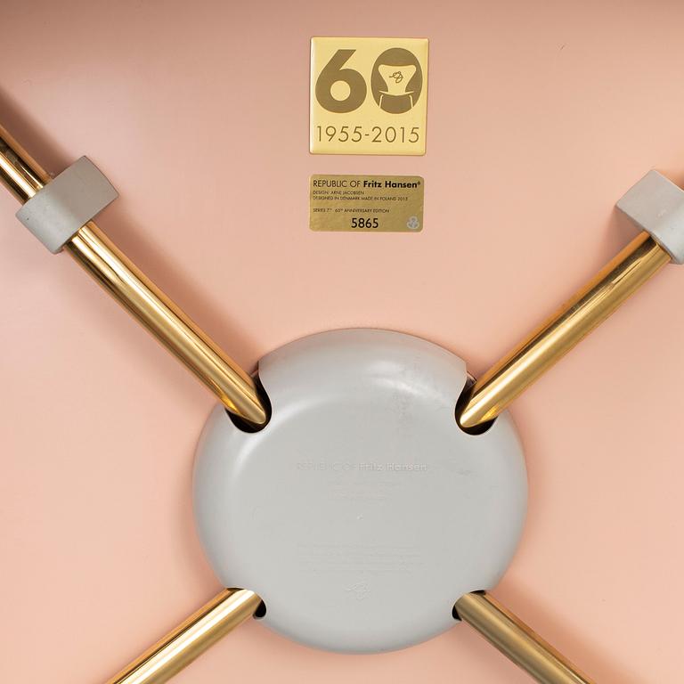 ARNE JACOBSEN, stolar, ett par, "Sjuan".