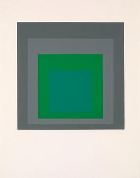 1. Josef Albers, "Hommage au carré".