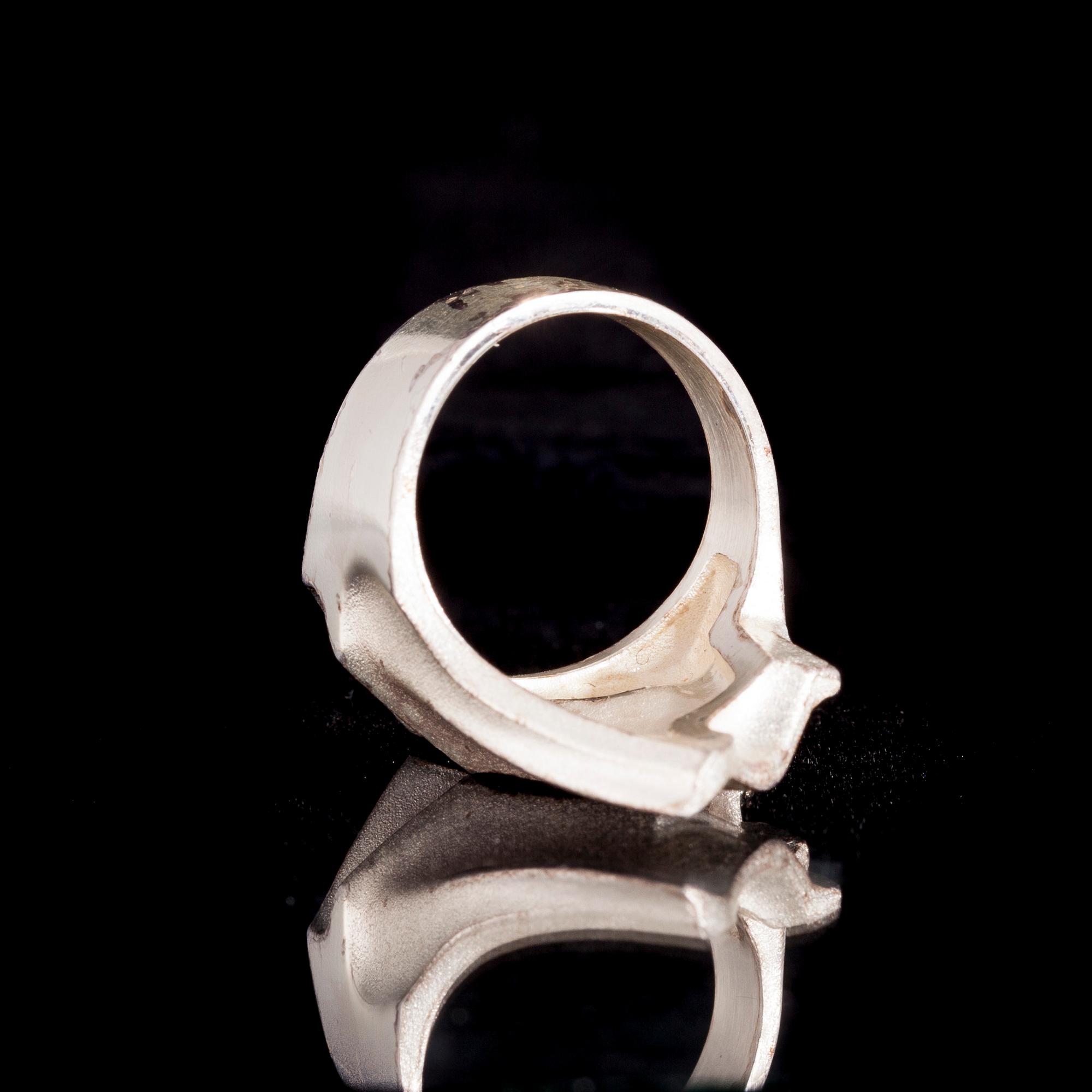 RING, sterlingsilver, Lapponia, 1993. Vikt 12,9 g.