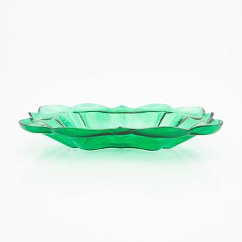 FirmaSvenskt Tenn, glass dish, second half of the 20th century.