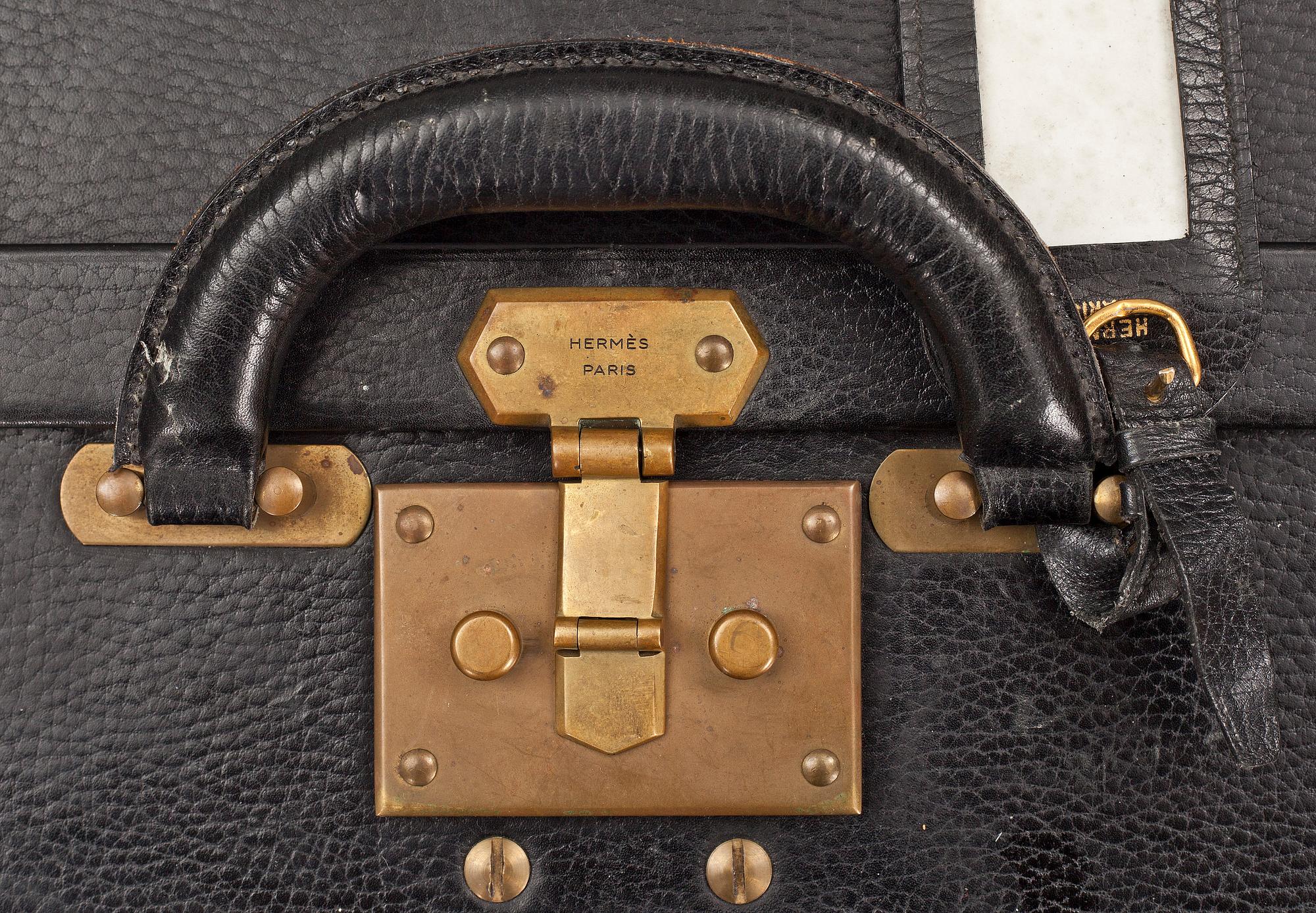 HERMÈS, resväska, 1950/60-tal.