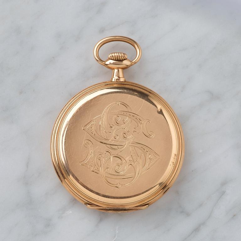 PATEK, PHILIPPE & Cie, Genève, pocket watch, 51.5 mm, hunter case,