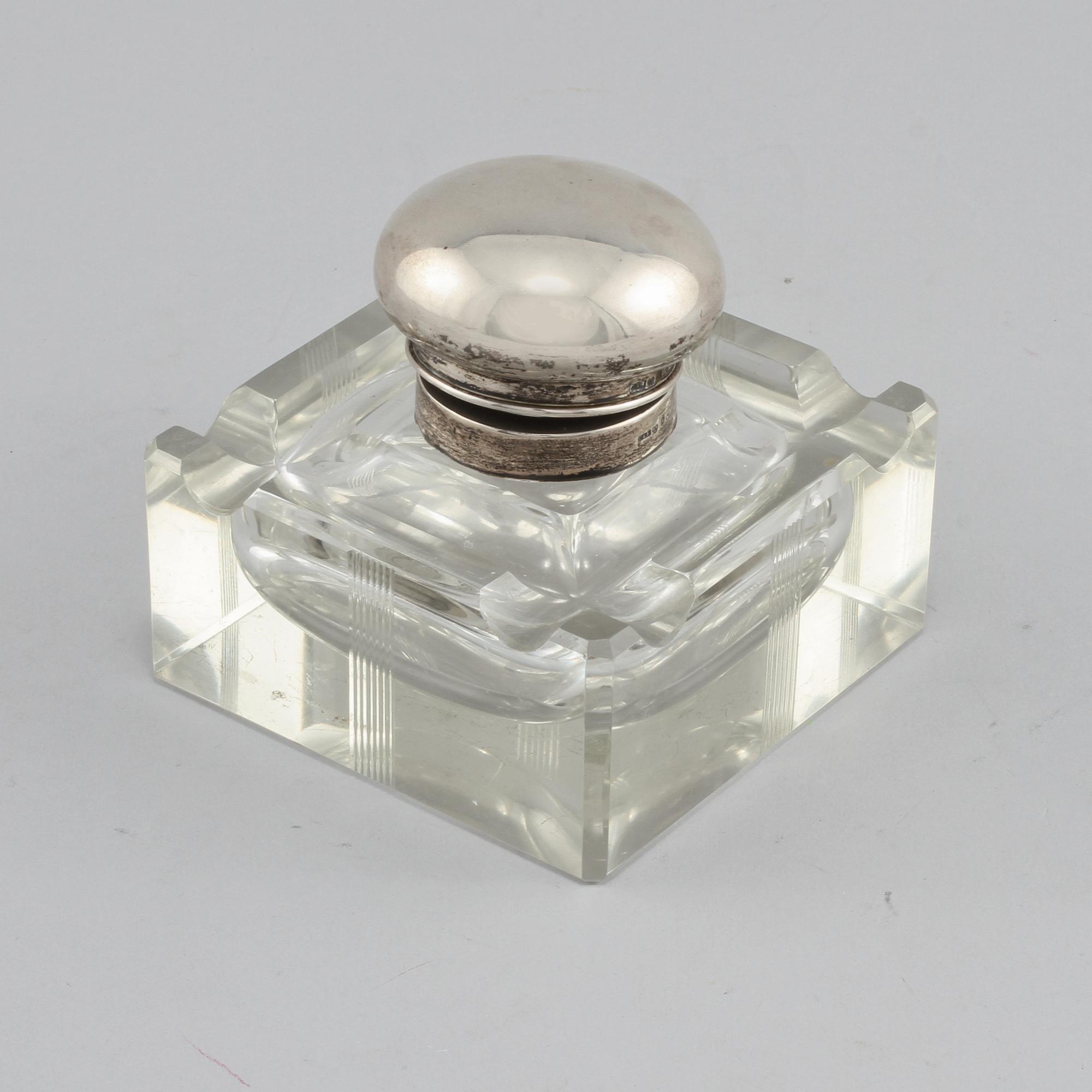 BLÄCKHORN, glas och silver, Göteborg, 1912.