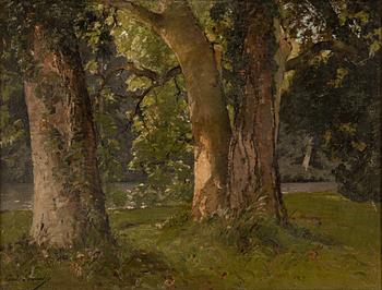 Paul Lecomte, Grove of Trees.
