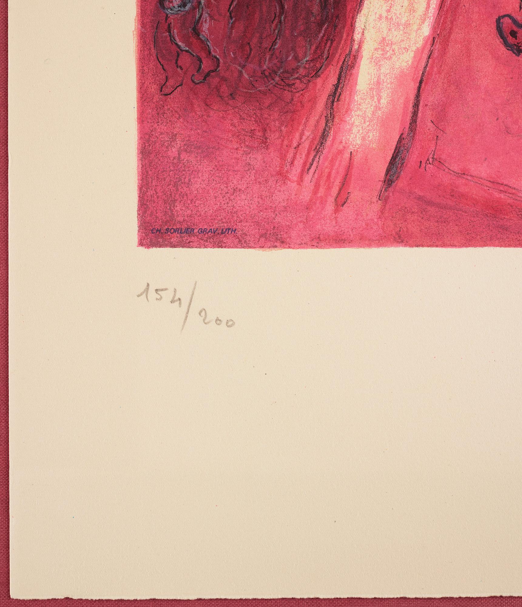 Marc Chagall After, "Le cantique des cantiques".