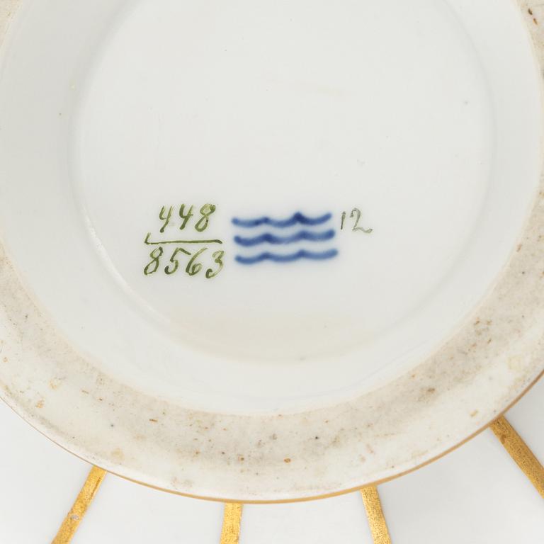 An 18-piece 'Henriette' porcelain service, Royal Copenhagen, Denmark.