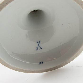 Étagère Meissen 1900-tal porslin.