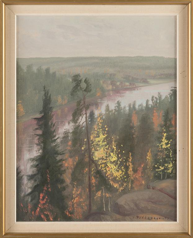 Paavo Kaikkonen, oil on canvas, signed and dated -71.