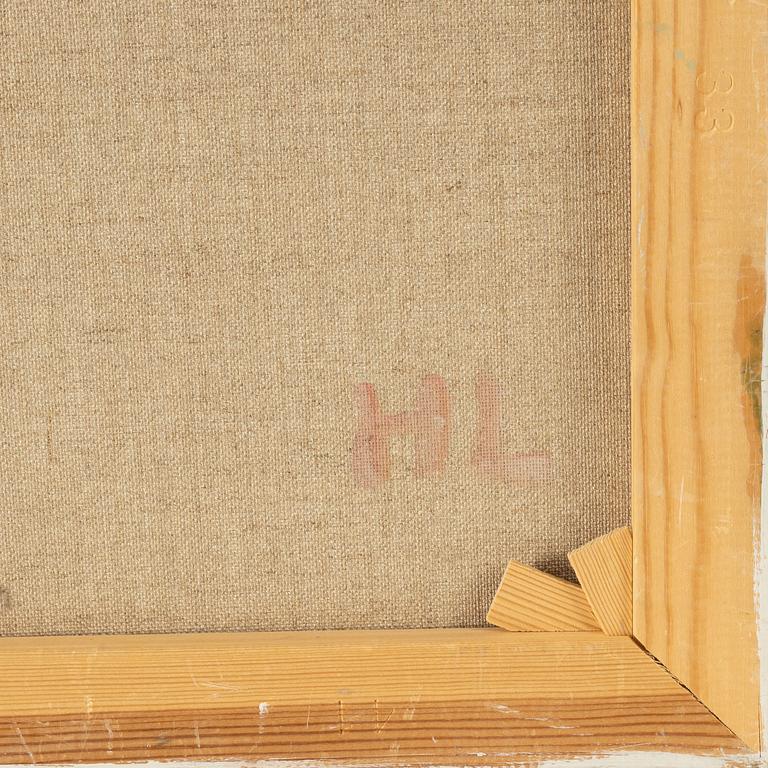 Hans Lannér, oil on canvas, signed verso.