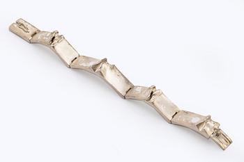 LAPPONIA bracelet silver "Ceres" design Björn Weckström Finland 1979.