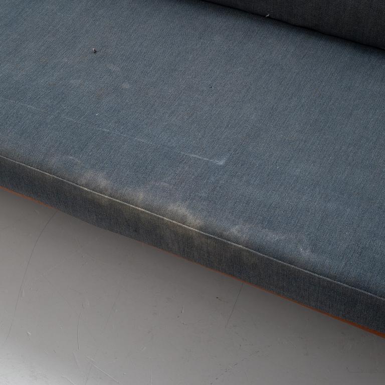 Peter Hvidt & Orla Mølgaard Nielsen, a corner sofa with table, three pieces, 'Minerva', France & Daverkosen, Denmark, 1950s/1960s.