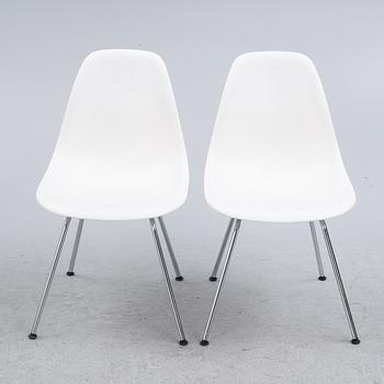 Charles & Ray Eames, stolar, 6 st, "RE Plastic Chair - DSX". Vitra.