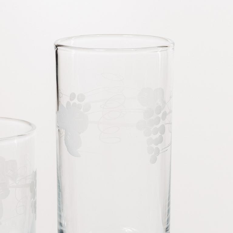 Reijmyre Glasbruk, Glass service, "Swedish old" (39 pieces).