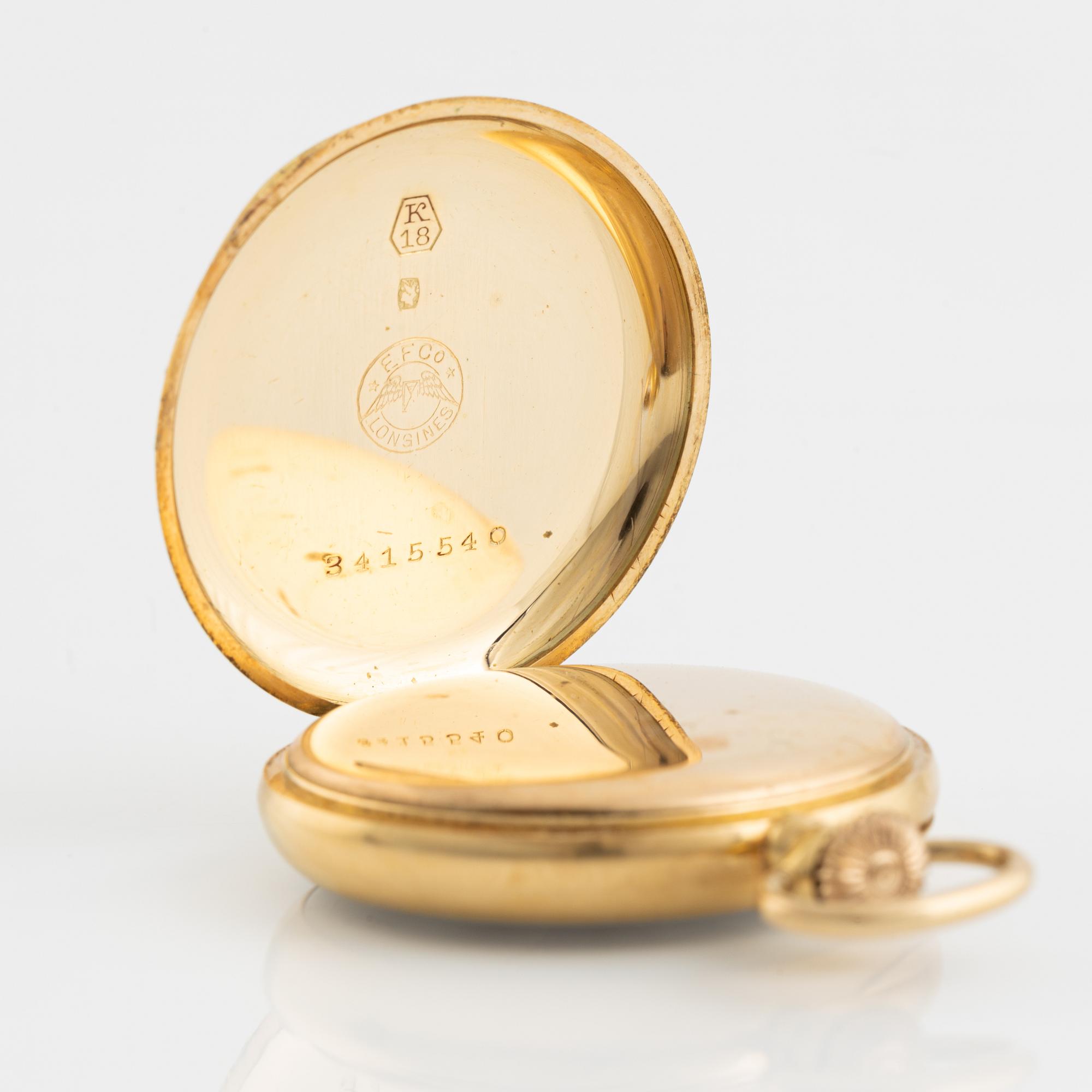 Longines, mormorsur, 35 mm.