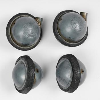 Hans J. Wegner, skrivbordsstol, "Swivel Chair" modell "JH502", Johannes Hansen, Danmark, 1950-60-tal.