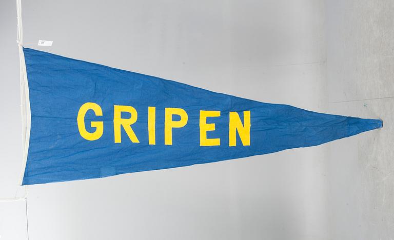 FARTYGSFLAGGA, Öresundsfärjan "Gripen". 1900-talet smitt.