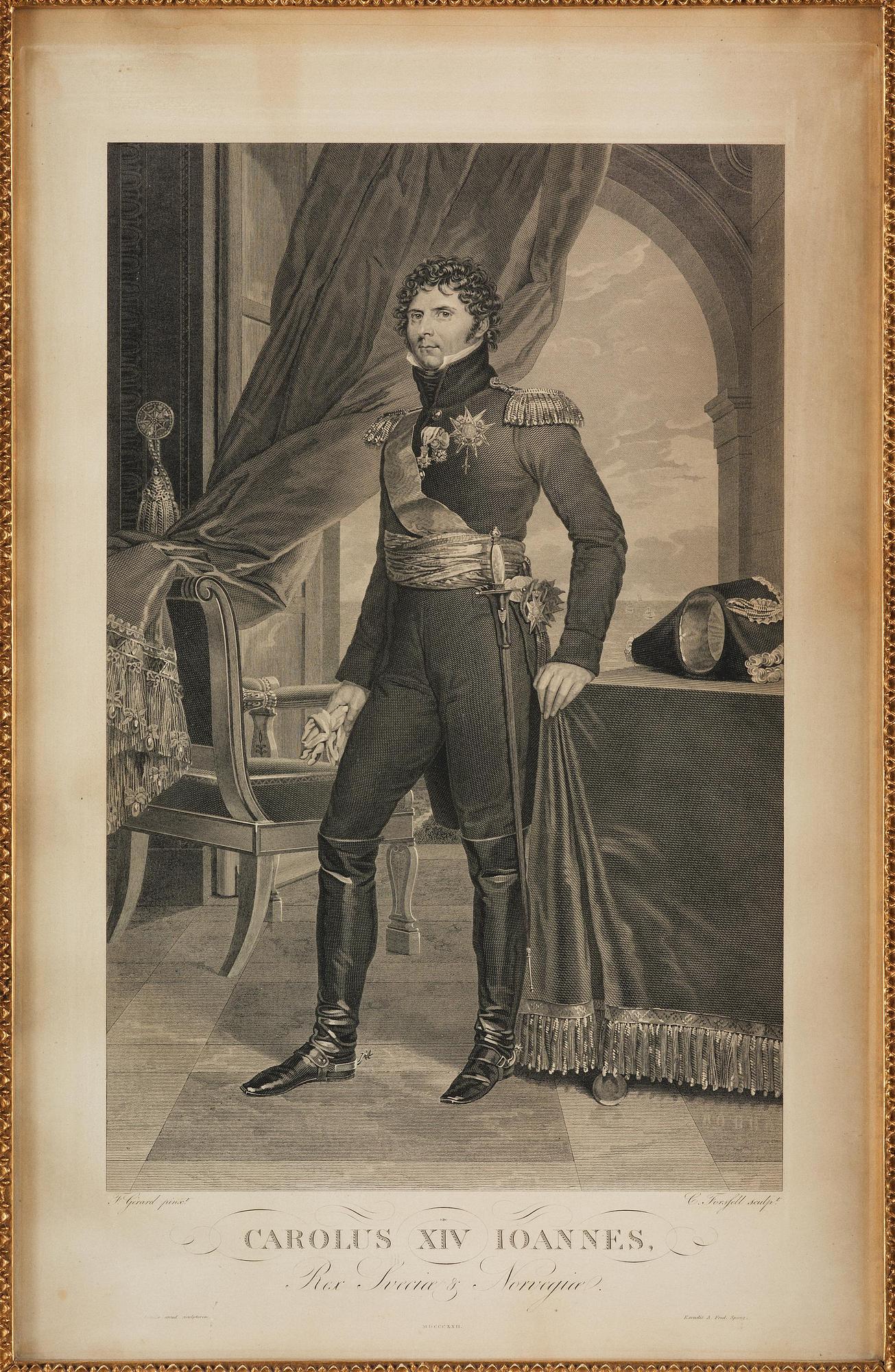Christian Didrik Forssell, Carolus XIV Joannes, Rex Sveciae & Norwegiae.